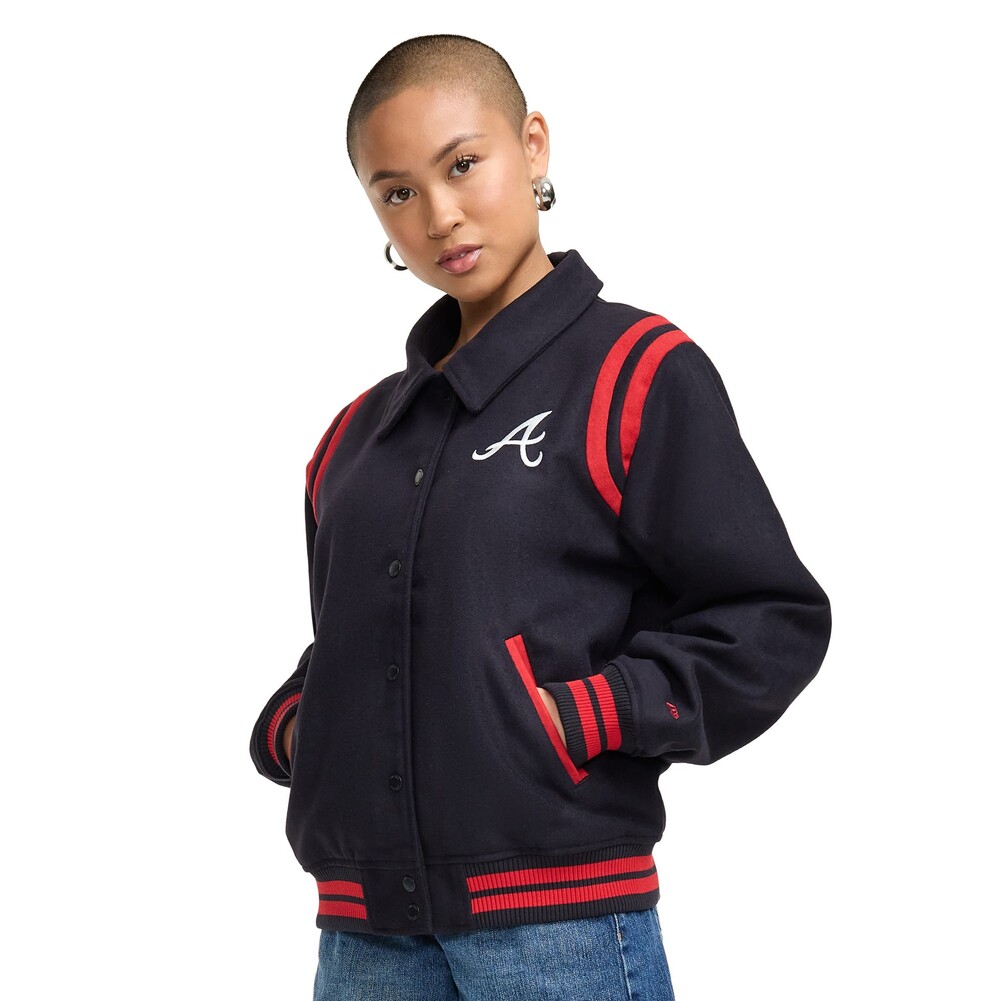 New Era Atlanta Braves Sport Night Women's Jacket - Size XS